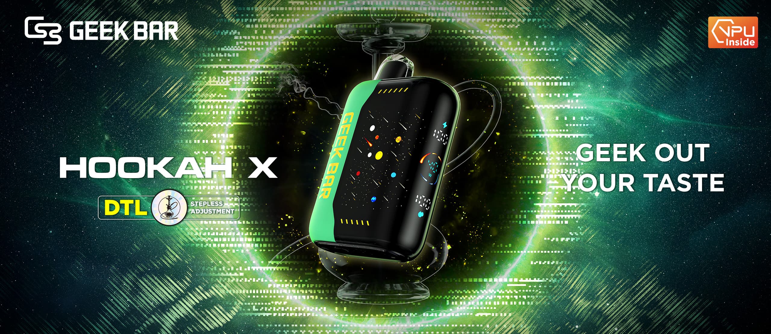 Geek Bar Hookah X 25000 Puffs