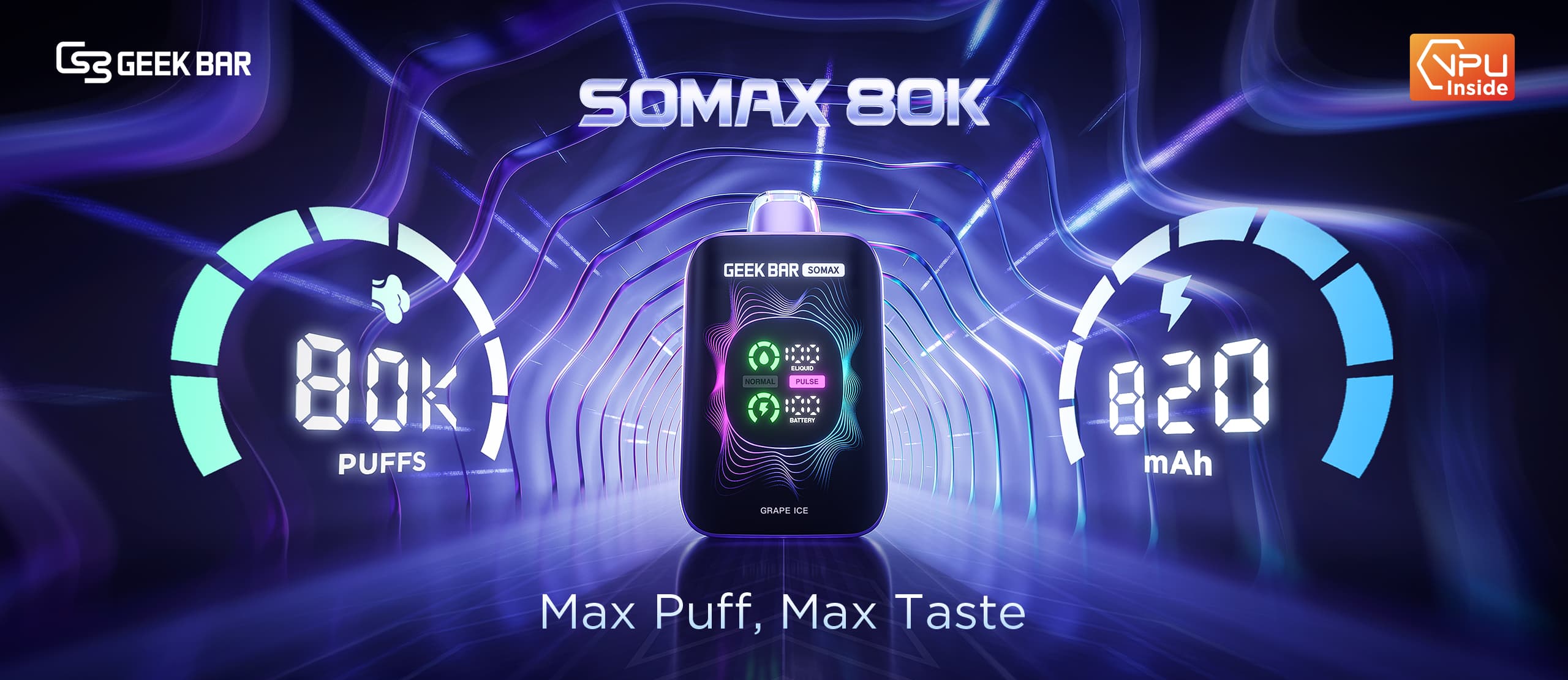 Geek Bar Somax 80000 Puffs
